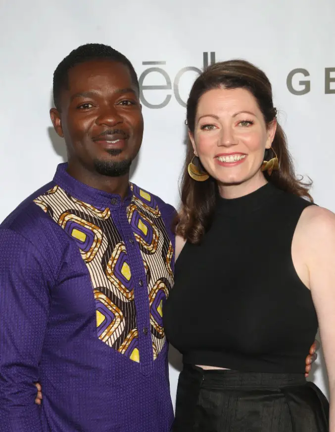 David Oyelowo with his wife