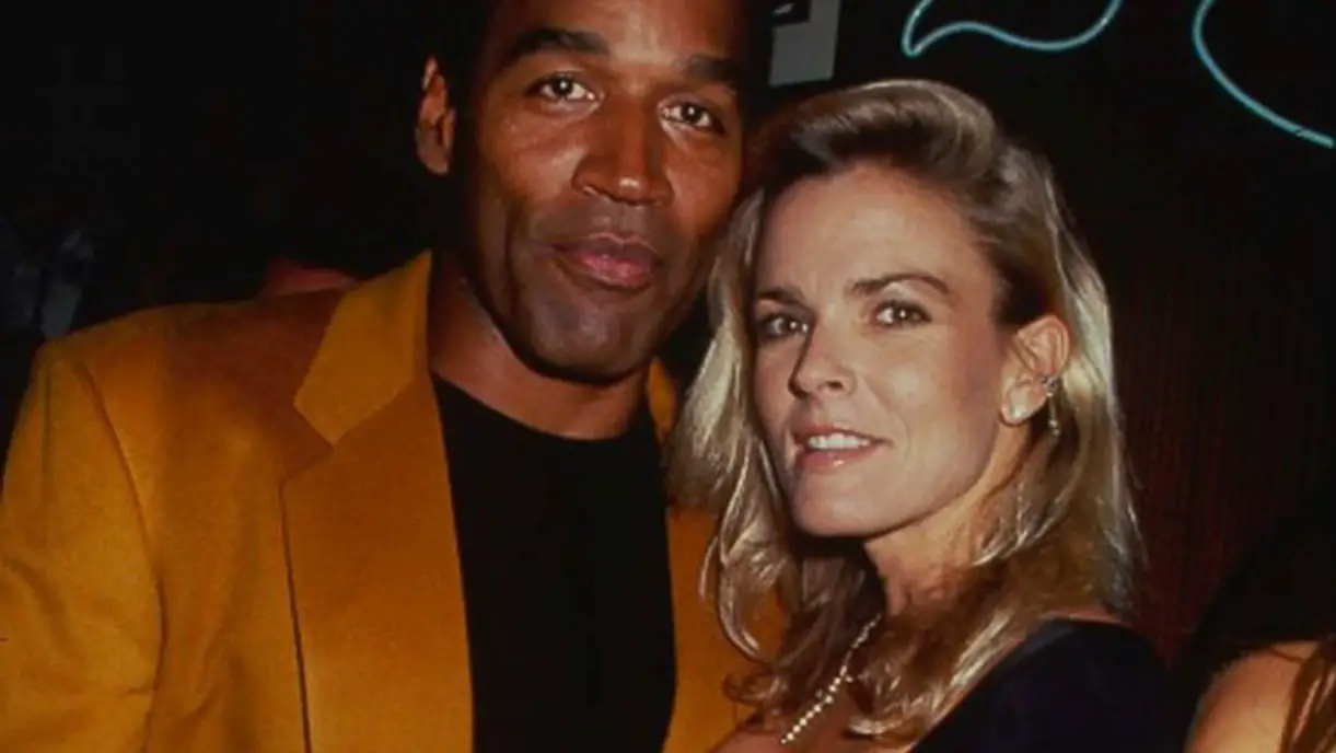 O.J. Simpson with late wife Nicole Brown